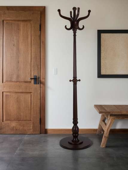 Вешалка напольная В 1Н тёмно-коричневый