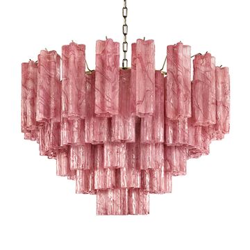 Подвесная люстра 18*Е14 10580/800 Pink розовый Murano LOFT IT
