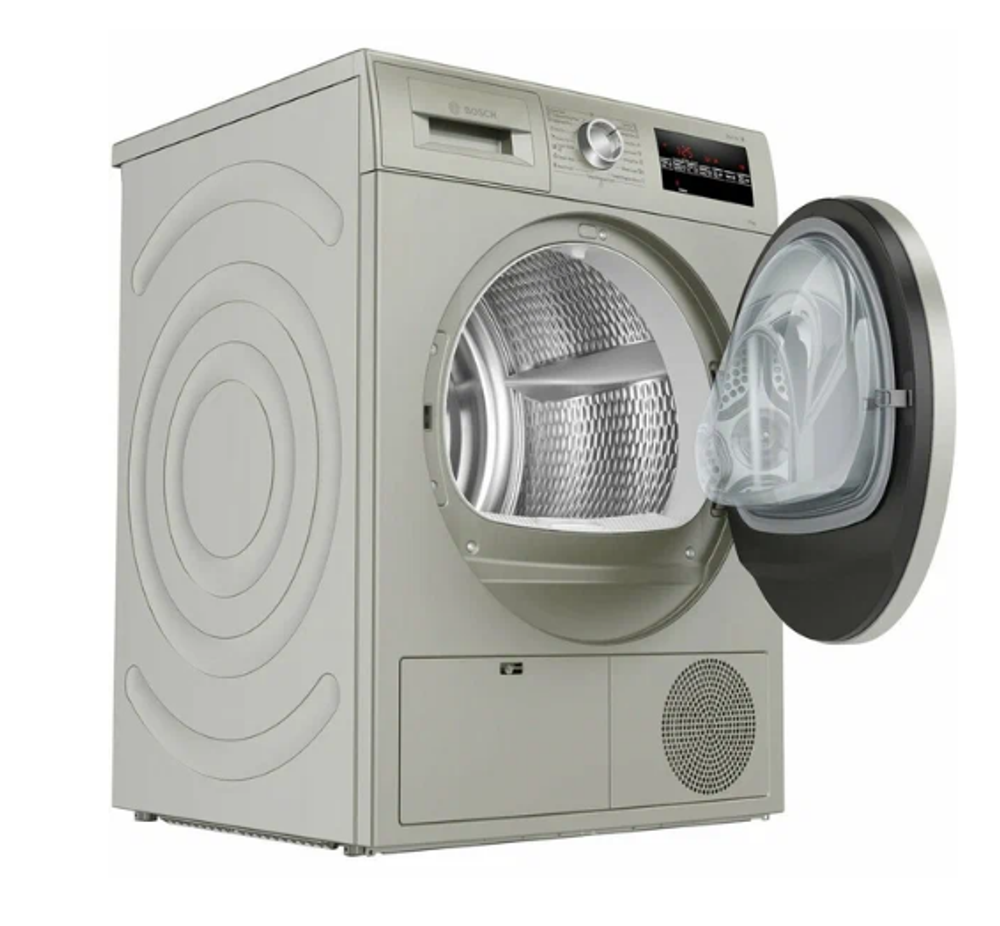Сушильная машина Bosch WTG8641XME серый (q)