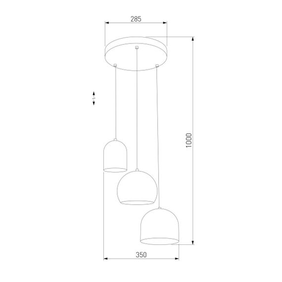 Подвесная люстра TK Lighting 2827 Tempre