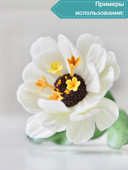 Полимерная самоотвердевающая зефирная глина для лепки Ultra Light Clay (Белая, 75 гр, Япония) Ультра