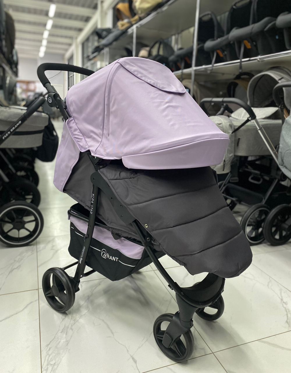 Коляска детская "KIRA STAR" RA055 Sweet Lavender