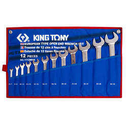 KINGTONY (1112MRN) Набор рожковых ключей, 6-32 мм, 12 предметов