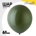 Шар латексный Экстра Пастель 61 см (Зеленый)