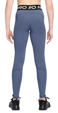 Брюки для девочки Nike Girls Pro Dri-Fit - world indigo/black/white