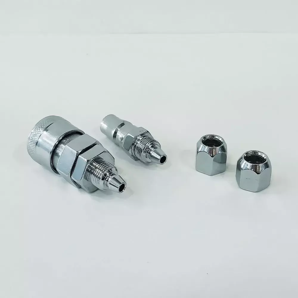 8 мм — Рапид 3/8 / Быстросъёмное соединение для шлангов пневмоинструмента, под шланг 8мм (1 шт)