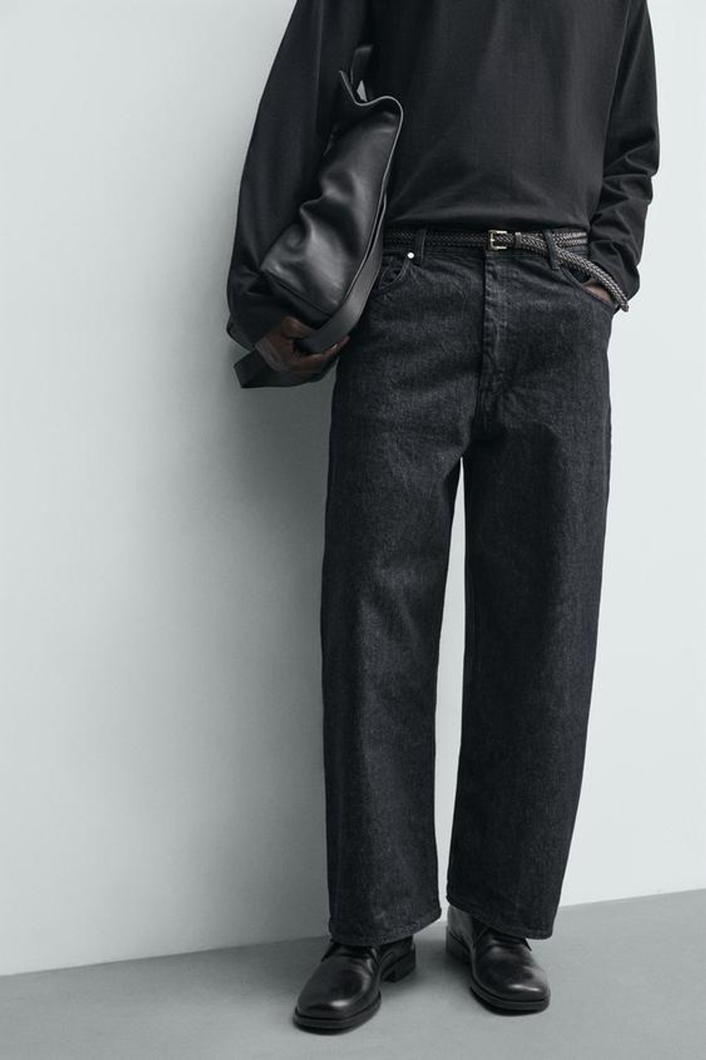 ZARA ДЖИНСЫ WIDE FIT, ИНДИГО