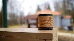 Малая фарфоровая пиала или миска для завтрака с берестой. Коллекция Чеховская или Мелиховская