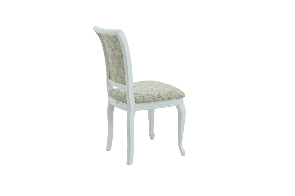 Стул Аврора Кабриоль, Белый, ткань Маркиз 99/2