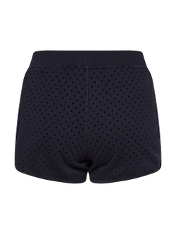 Женские теннисные шорты Tommy Hilfiger RW Terry Polka Dot Short - desert sky/polka dots