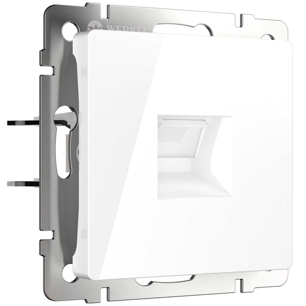 Телефонная розетка RJ-11 Werkel белый W1182001 4690389155383