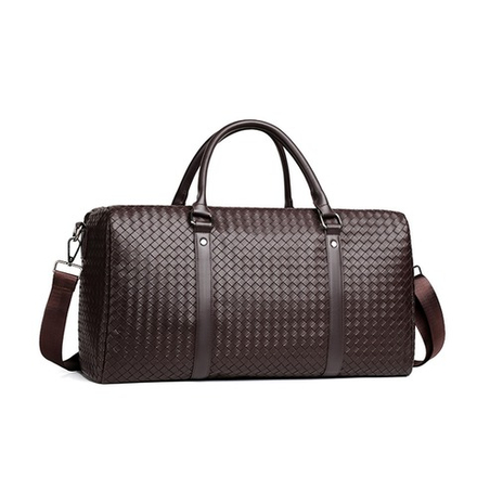 Сумка спортивная плетеная TS коричневая