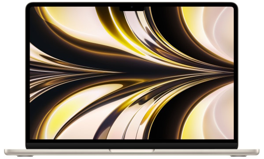 Ноутбук  Apple MacBook Air (2022) 13.6 ", M, 16 Гб RAM, 256 Гб SSD, M2 8-Core GPU, Сияющая звезда