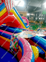 Надувная полоса "Попкорн"