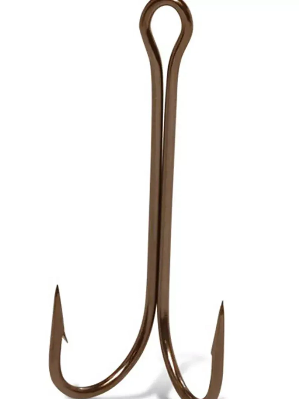 Крючки рыболовные (двойник) 8918 BZ №02 (2 упак по 10 шт)