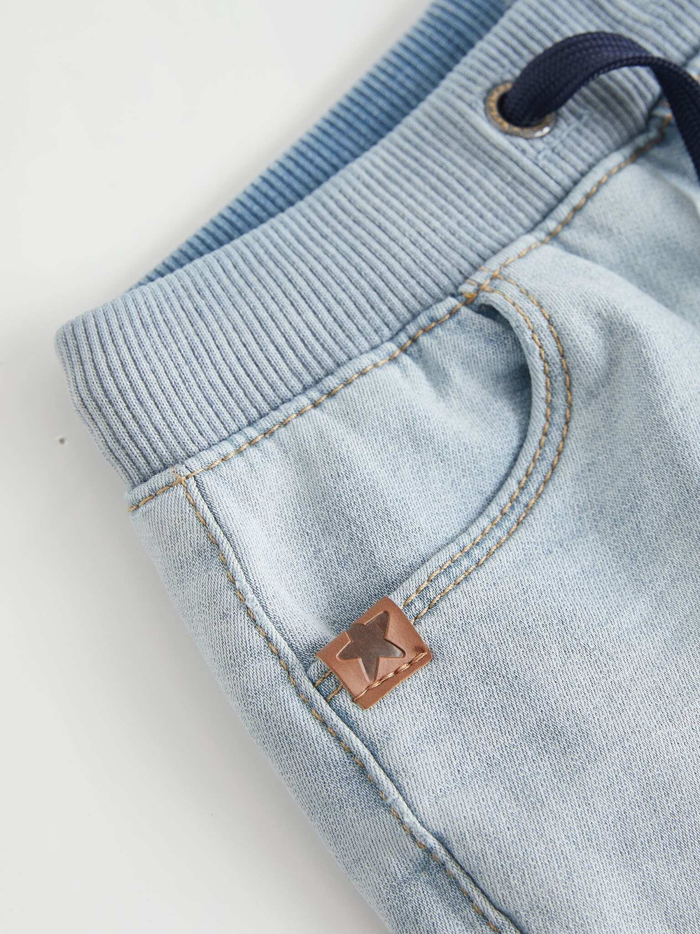 Шорты джинсовые для мальчика Next 910-457, Голубой