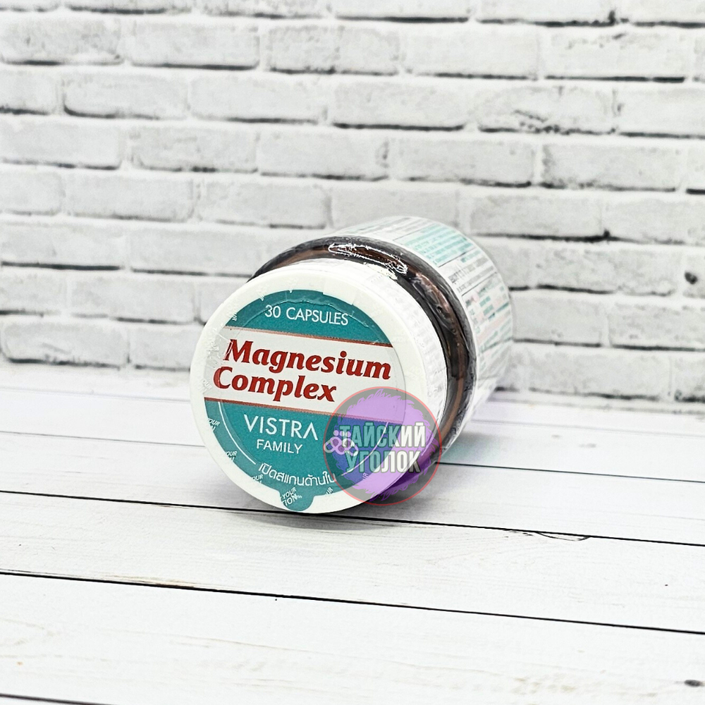 Пищевой экстракт VISTRA Magnesium Complex Plus 30 капс