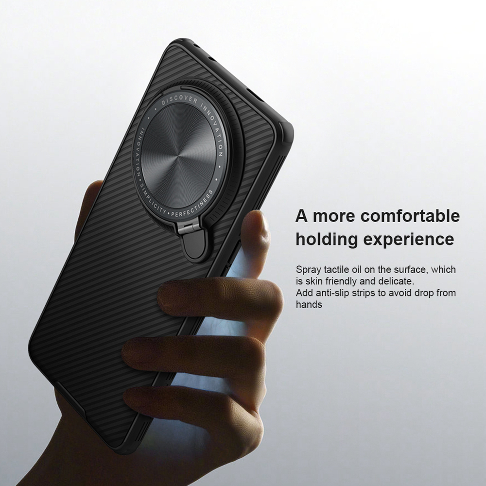 Чехол от Nillkin с металлической откидной крышкой для камеры на OPPO Find X6 Pro, серия CamShield Prop Case