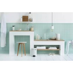 Brabantia - Контейнер для мусора NewIcon 3л белый / артикул   112126  / GTIN 8710755112126