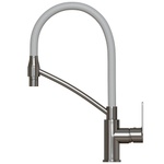 Смеситель для кухни 35к MIXLINE ML26-10 "Life" гибкий излив, б/отв, боковая ручка