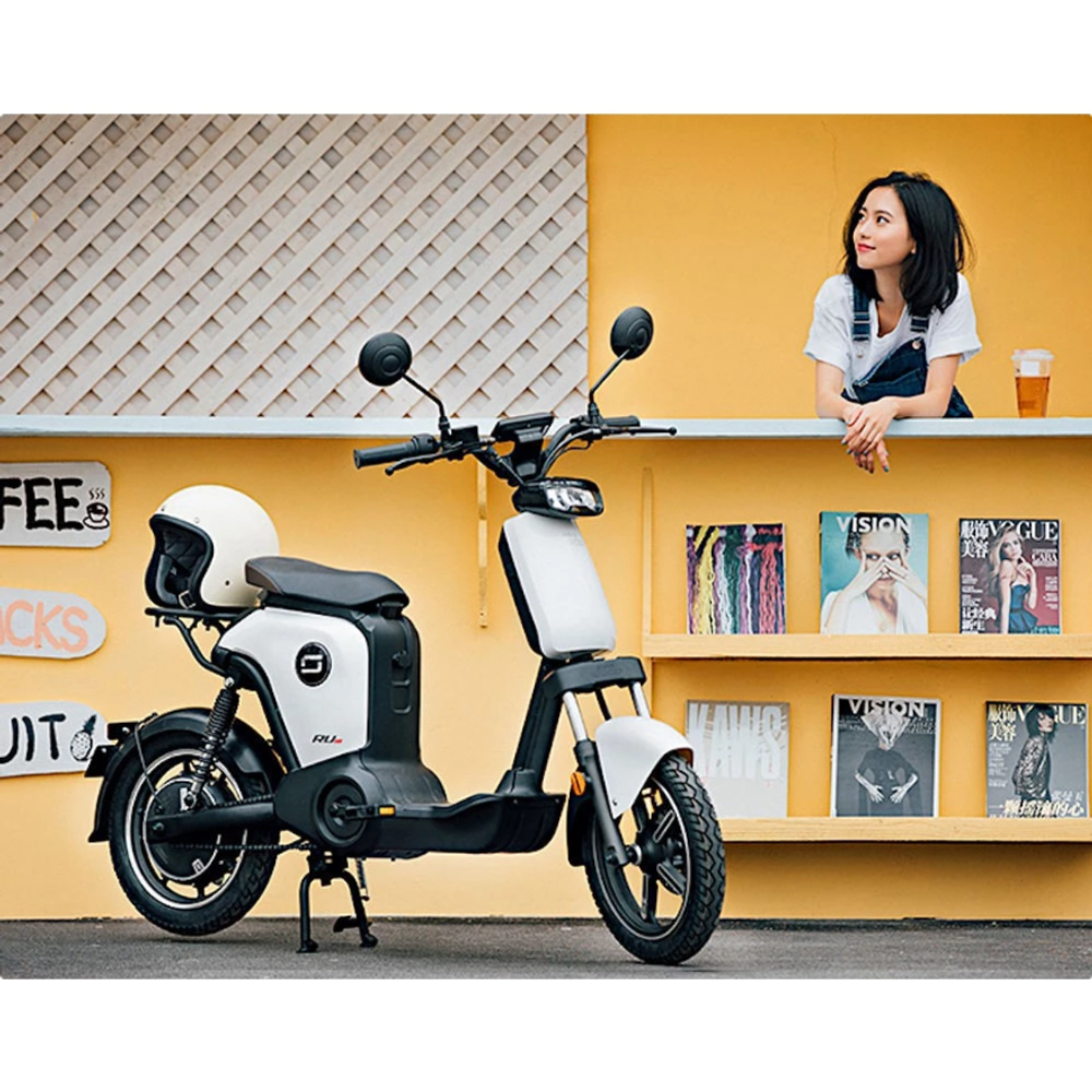 Электроскутер Super Soco Ru (Белый)