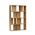 Litto Набор из 6 модульных полок из шпона дуба 101 x 152 см