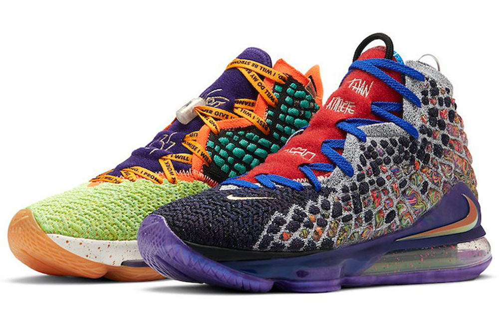 Кроссовки Nike Lebron 17 What The