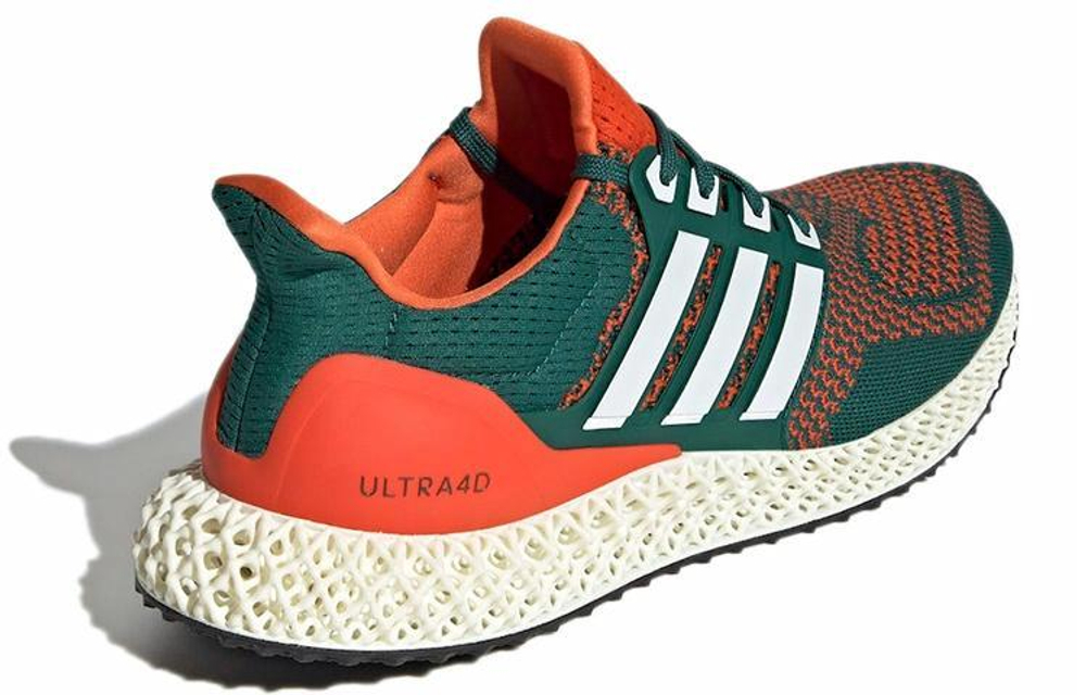 Кроссовки Adidas Ultraboost 4D Miami Hurricanes Tpu
