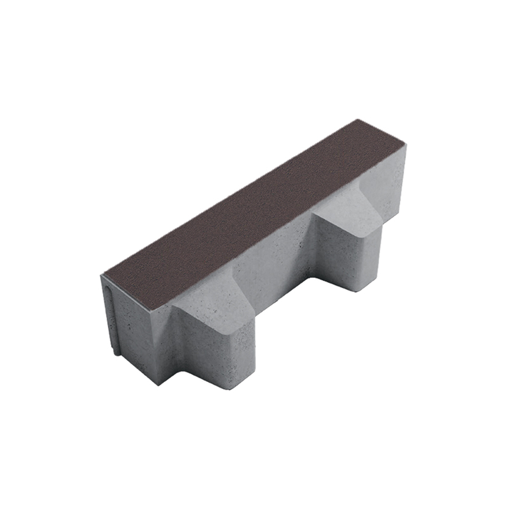 Тротуарная плитка ГАЗОННАЯ РЕШЕТКА - Стандарт Коричневый