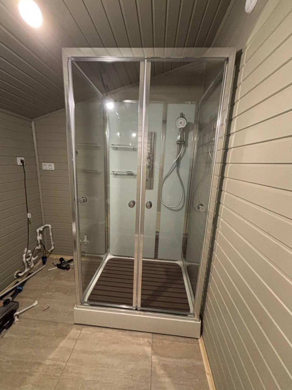 Душевая кабина AvaCan (АваКан) V2810N с низким поддоном, 100х80х208