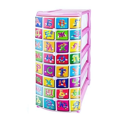 Комод №3 с рисунком "Алфавит"