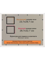 Рамка для постера и фотографий 23,7x29,7
