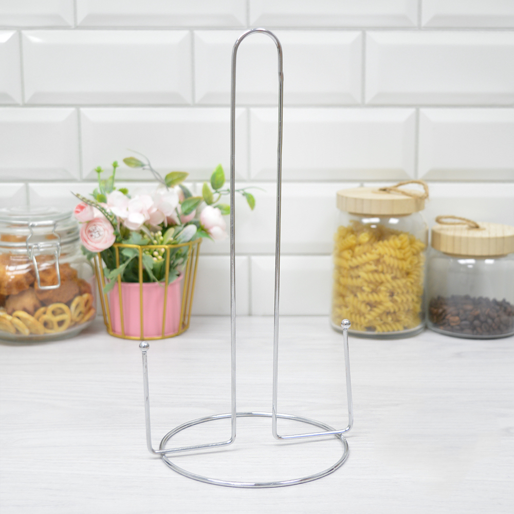 Держатель для бумажных полотенец металлический HP60-026