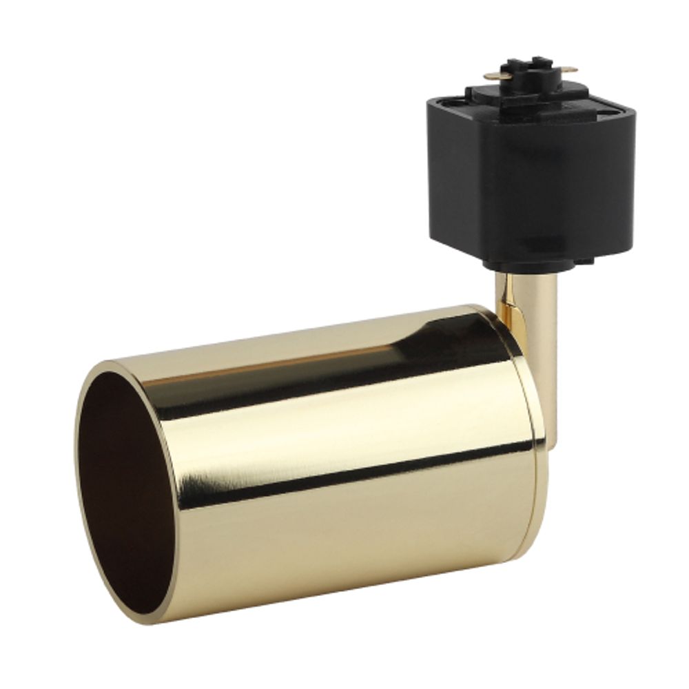 Трековый светильник однофазный ЭРА TR14-GU10 GD под лампу MR16 золото | Однофазные светильники под лампу