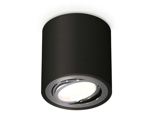 Комплект накладного светильника Ambrella light Techno Spot XS7532003 SBK/PSL черный песок/серебро полированное (C7532, N7003)