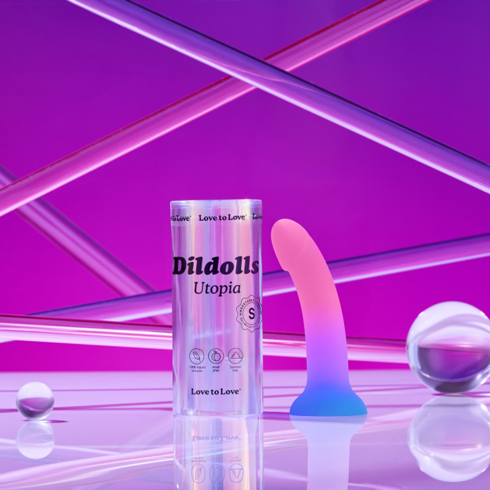Love to Love DILDOLLS - UTOPIA S - Фаллоимитатор из жидкого силикона