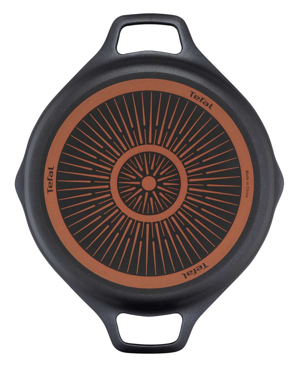 Кастрюля с крышкой низкая Tefal Delicio 28 см E2327274