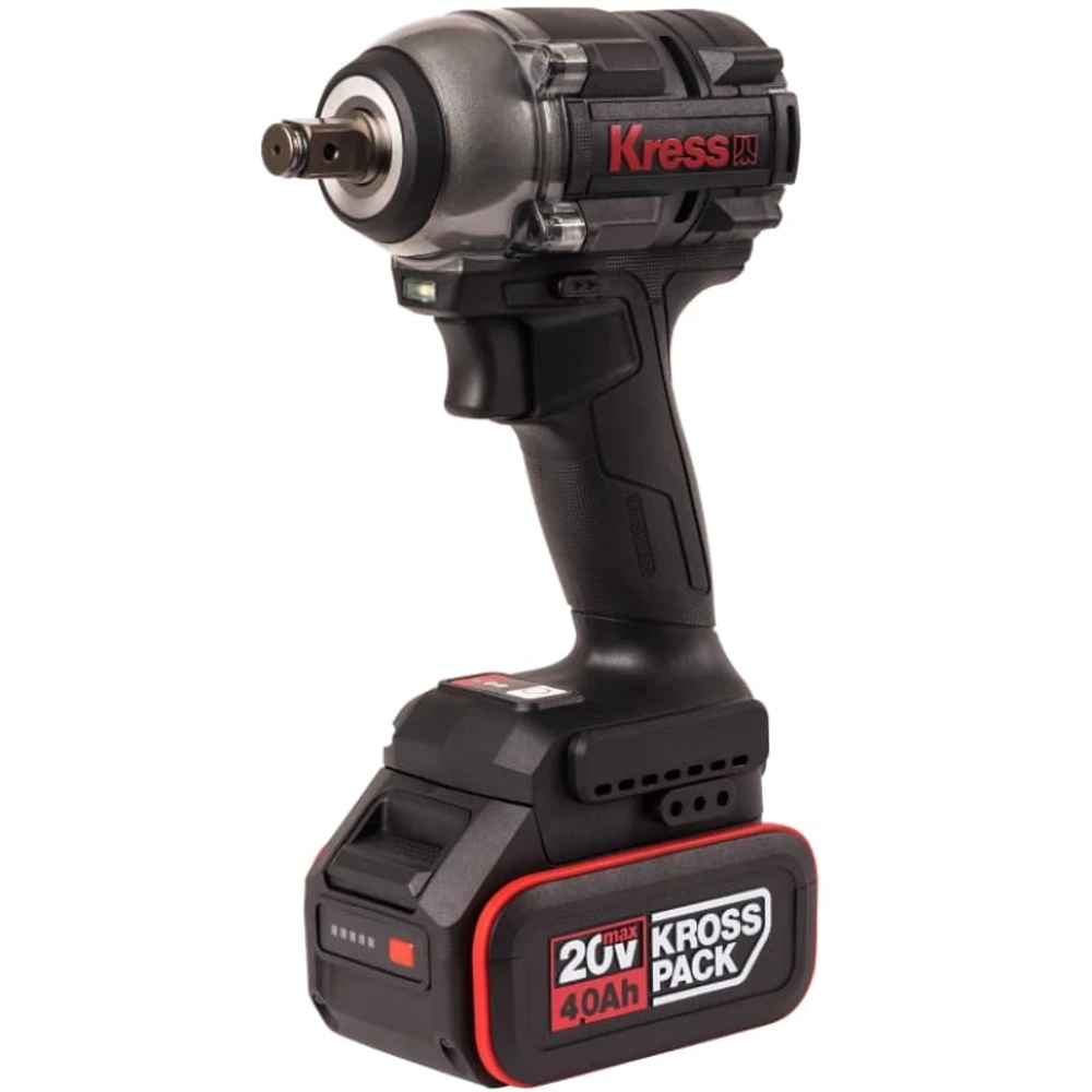 Kress KH275 гайковерт аккумуляторный ударный (2 x 4 Ач, ЗУ 6A)