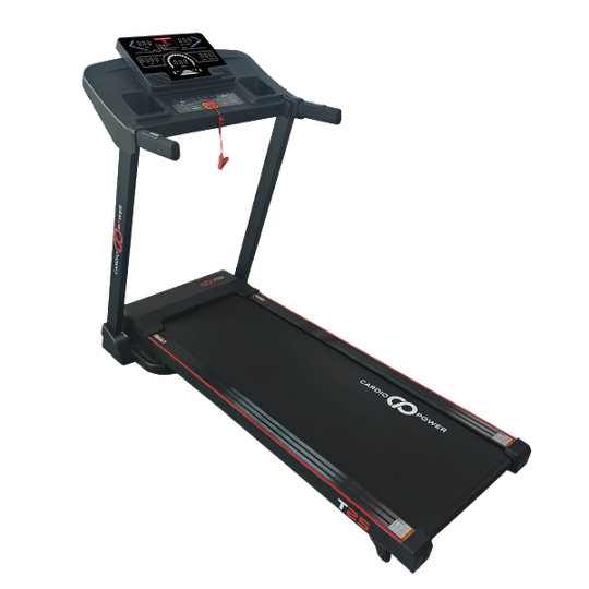 Беговая дорожка CardioPower T25 