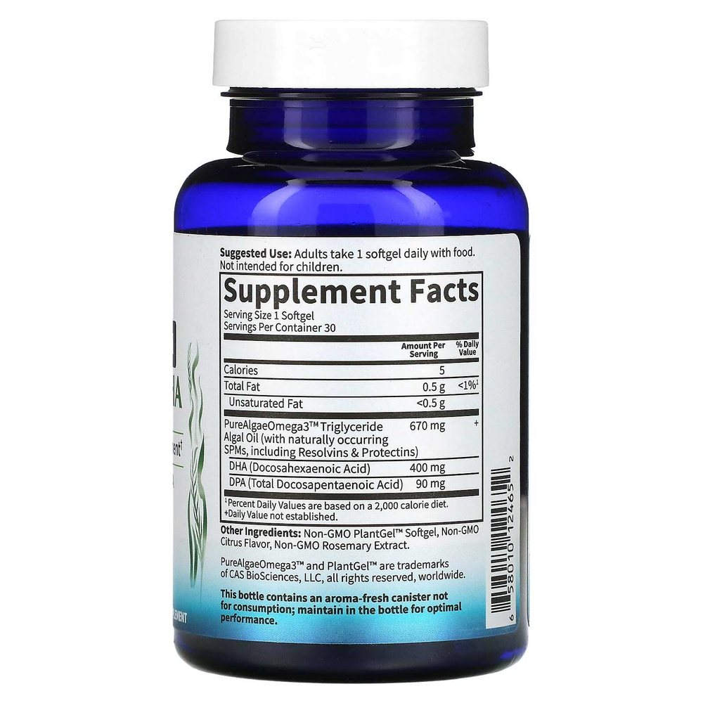 Garden of Life, Мы в компании Formulated, Vegan Prenatal DHA, 400 мг, 30 мягких таблеток