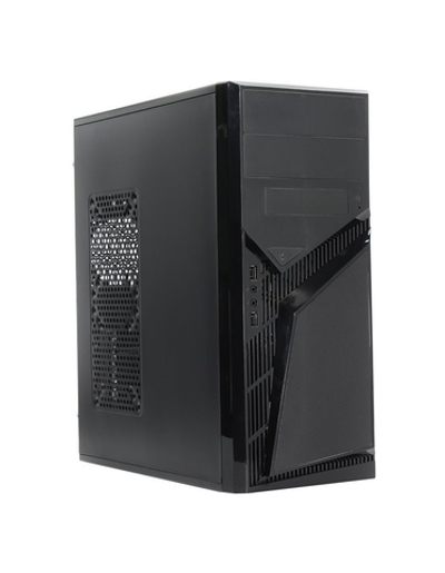 PowerCool S1007BK U3 450W (Тип: Midi-Tower, цвет: черный, форм-фактор: ATX, mATX, блок питания: 450 Вт, вентилятор: 120 мм, размеры: 175 x 407 x 362 мм, дополнительно: USB3.0 x2, наушники, микрофон)