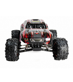 Радиоуправляемый монстр Remo Hobby Dinosaurs Master TWINS MOTOR UPGRADE (красный) 4WD 2.4G 1/8 RTR