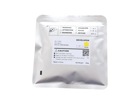 Девелопер для KONICA MINOLTA Bizhub C258/C308/C368 (CET) Yellow, 200г, 600000 стр., CET171018