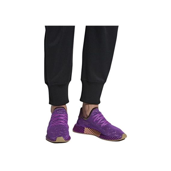 Кроссовки adidas originals Deerupt Бежевые кроссовки Низки Топ Унисекс