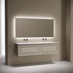 Тумба подвесная Sancos Very c одним ящиком 790х445х406, Beige Soft, VR80CE