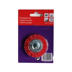 Кордщетка радиальная из абразивного нейлона 50 мм, "под дрель"