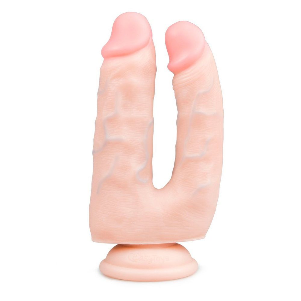 Анально-вагинальный фаллоимитатор Easytoys Double Dildo - 18 см.