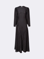 Платье макси в тонкую полоску OLA OLA