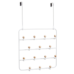 Органайзер для аксессуаров Estique с надверными креплениями белый