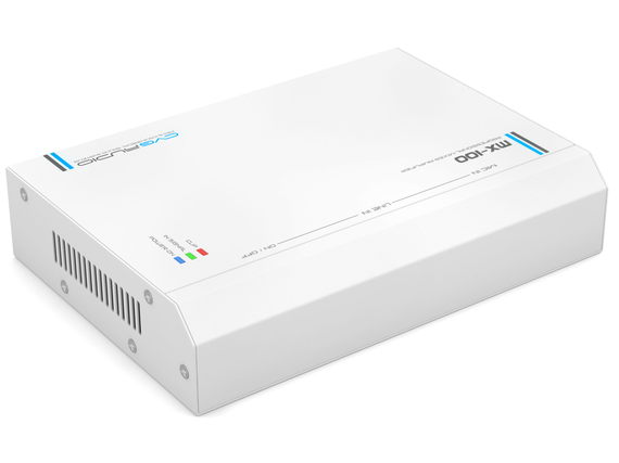 CVGAUDIO MX-100 двухканальный микшер-усилитель